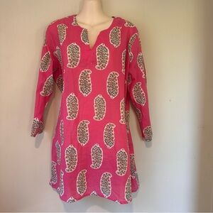 NWOT! Pink MAHOGANY Wildflower Night Shirt (or beach tunic or coverup) Sz Med